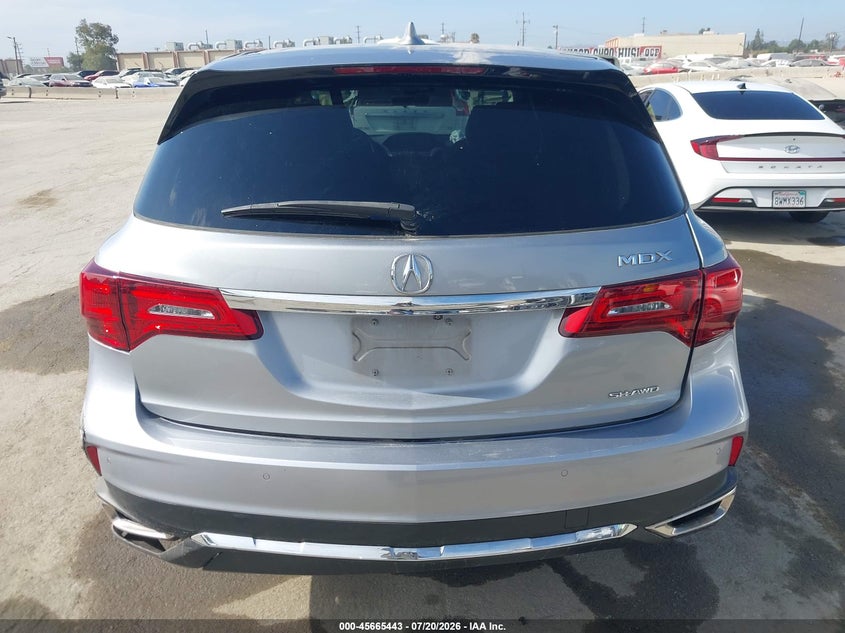 2019 Acura Mdx Tech Pkg VIN: 5J8YD4H57KL023874 Lot: 45665443