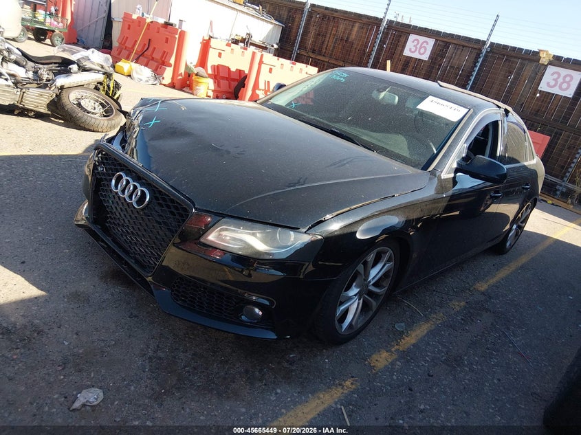 Vin: wauhfafl1bn045329, lot: 46164021, audi a4 2.0t premium 20112