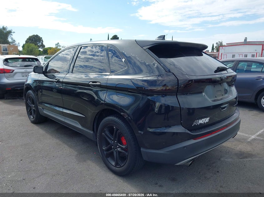 Vin: 2fmtk3k95fbb22022, lot: 46164031, ford edge titanium 20153