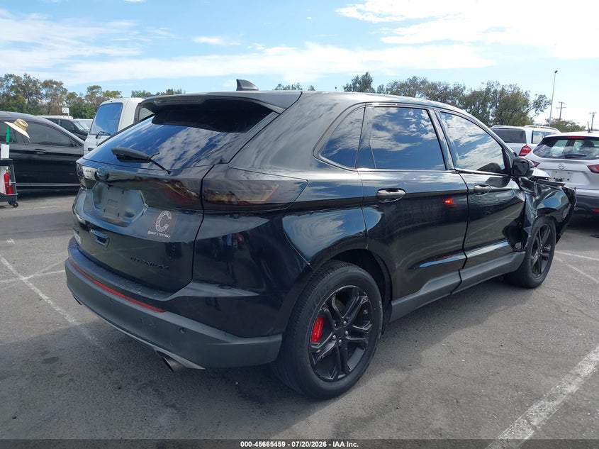 Vin: 2fmtk3k95fbb22022, lot: 46164031, ford edge titanium 20154
