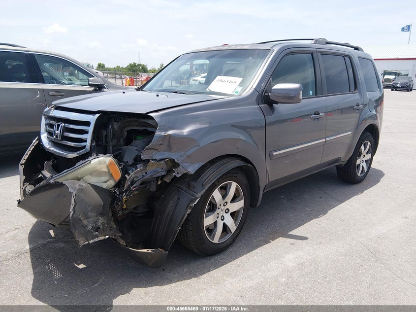 Vin: 5fnyf3h97fb012338, lot: 46164041, honda pilot touring 20152