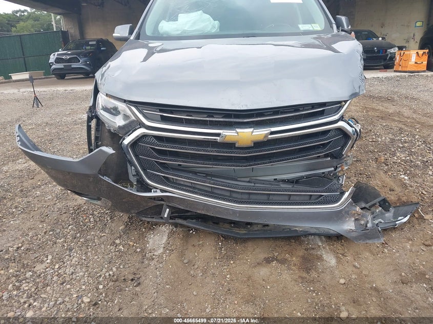 2021 Chevrolet Traverse Awd Lt Leather VIN: 1GNEVHKW6MJ205711 Lot: 45665499