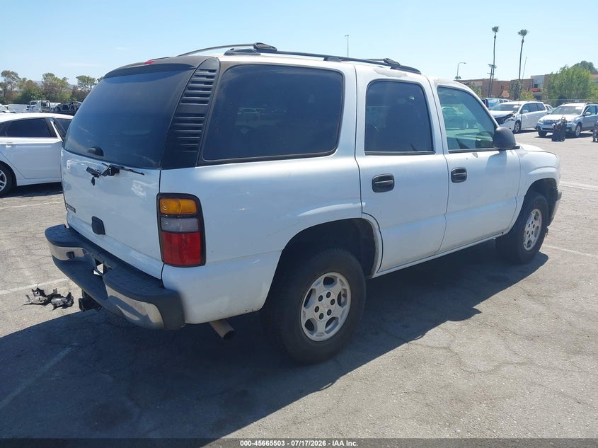 2006 Chevrolet Tahoe Ls VIN: 1GNEC13V36J100274 Lot: 45665503