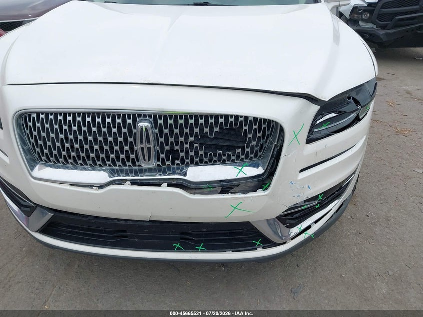 2019 Lincoln Nautilus Standard VIN: 2LMPJ6J97KBL61299 Lot: 45665521