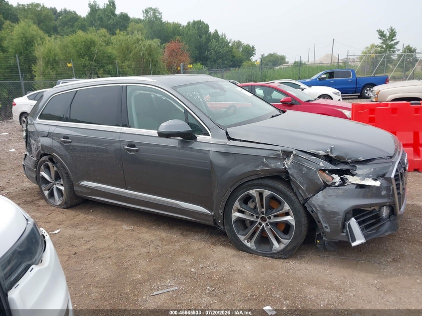 2021 Audi Q7 Prestige 55 Tfsi Quattro Tiptronic VIN: WA1VXAF74MD015394 Lot: 45665533