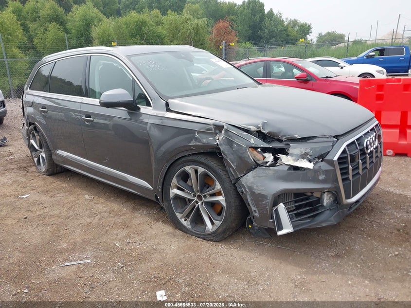 2021 Audi Q7 Prestige 55 Tfsi Quattro Tiptronic VIN: WA1VXAF74MD015394 Lot: 45665533