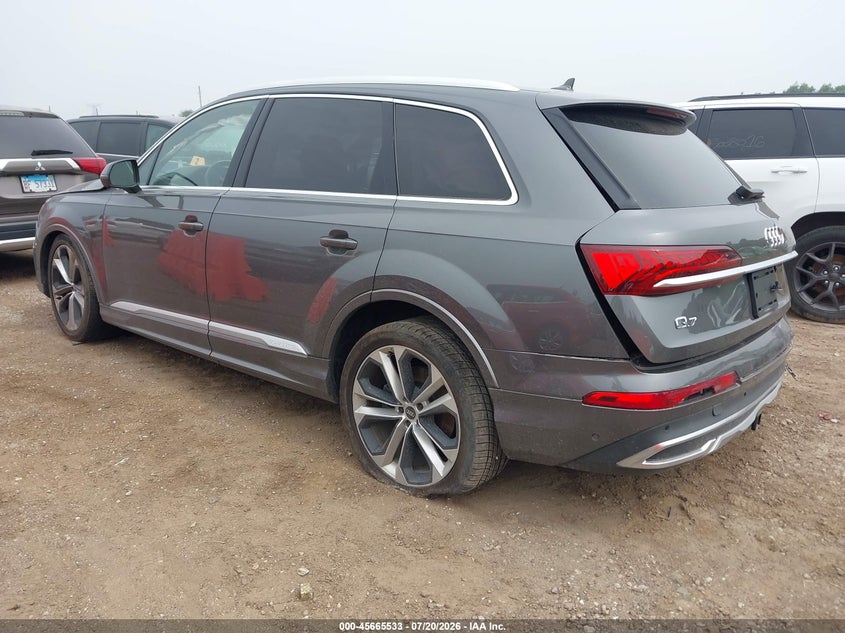 2021 Audi Q7 Prestige 55 Tfsi Quattro Tiptronic VIN: WA1VXAF74MD015394 Lot: 45665533