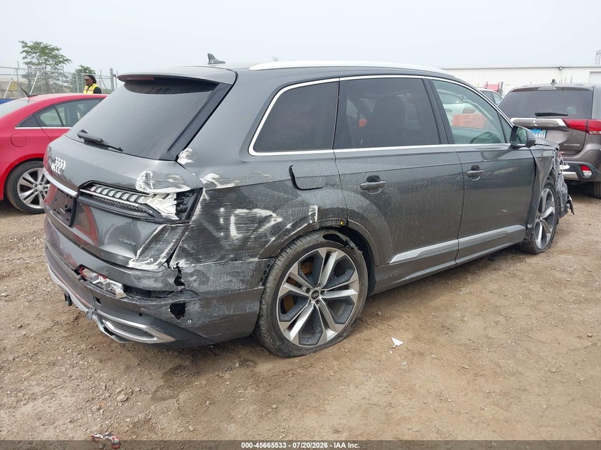 2021 Audi Q7 Prestige 55 Tfsi Quattro Tiptronic VIN: WA1VXAF74MD015394 Lot: 45665533