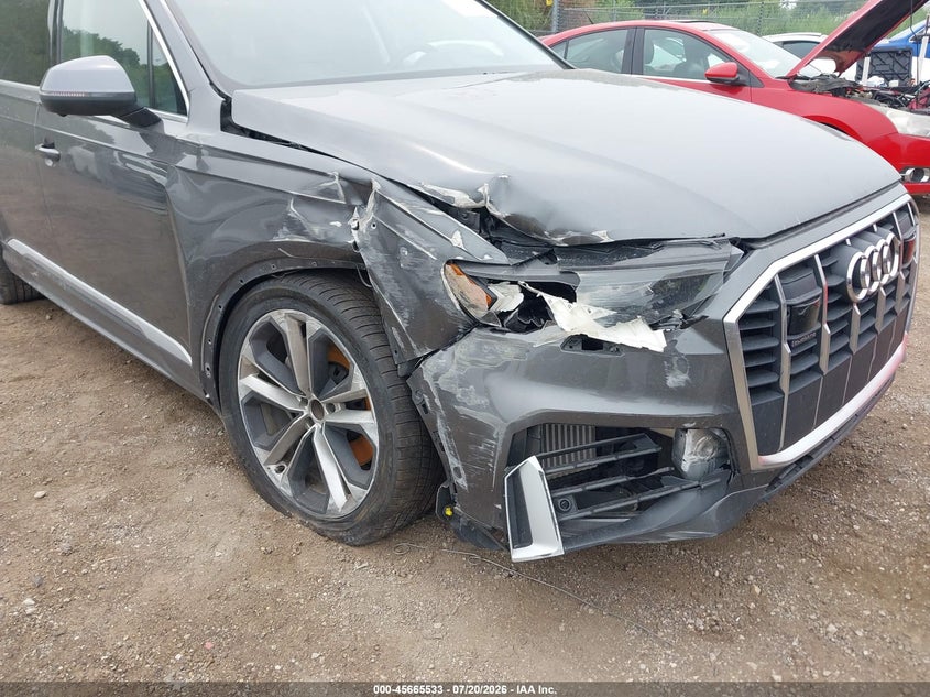 2021 Audi Q7 Prestige 55 Tfsi Quattro Tiptronic VIN: WA1VXAF74MD015394 Lot: 45665533
