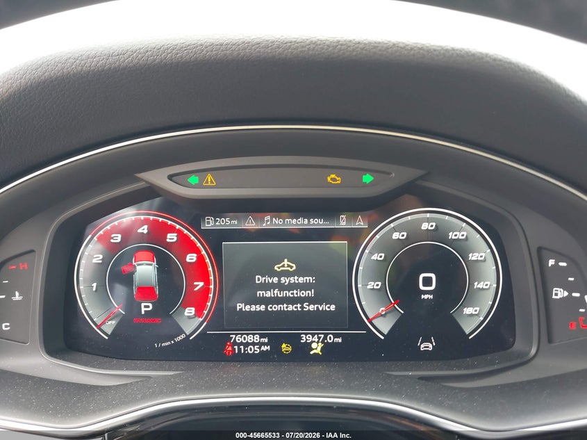 2021 Audi Q7 Prestige 55 Tfsi Quattro Tiptronic VIN: WA1VXAF74MD015394 Lot: 45665533