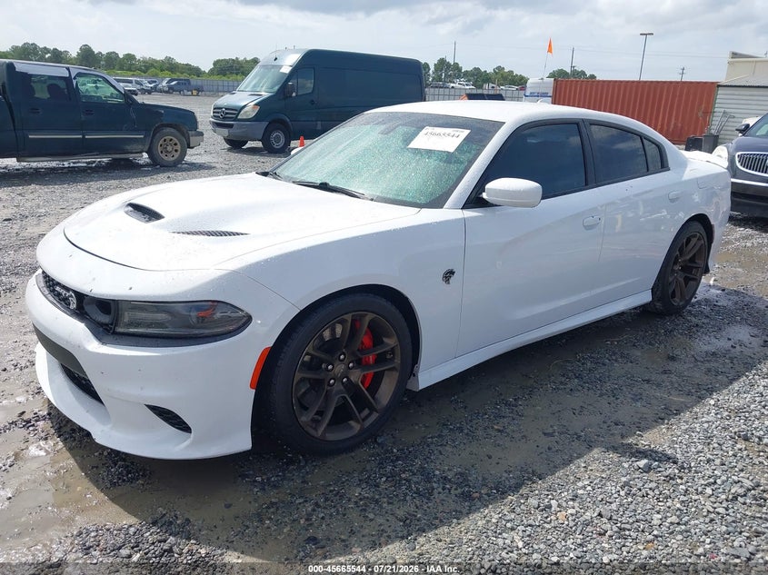 Vin: 2c3cdxl90kh624260, lot: 46164116, dodge charger srt hellcat rwd 20192