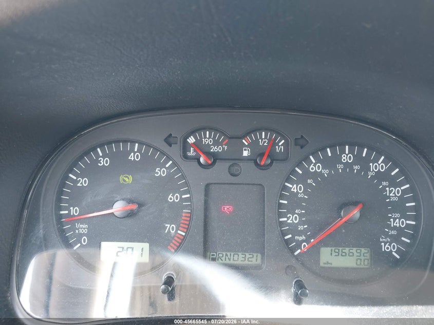 2003 Volkswagen Jetta Gls 2.0L VIN: 3VWSK69M43M089436 Lot: 45665545