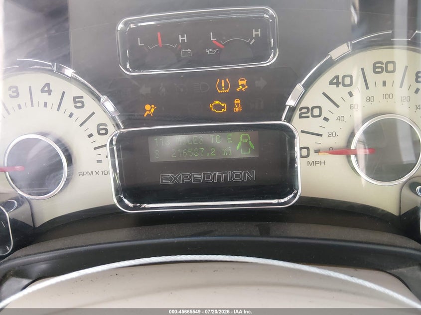 2012 Ford Expedition Xlt VIN: 1FMJU1J55CEF47972 Lot: 45665549