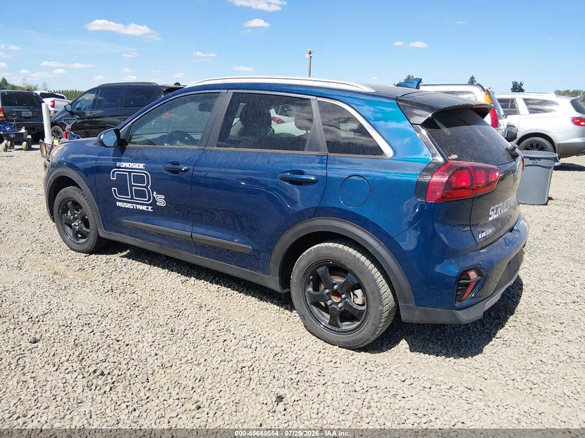 Vin: kndcb3lcxm5470060, lot: 46164126, kia niro lx 20213