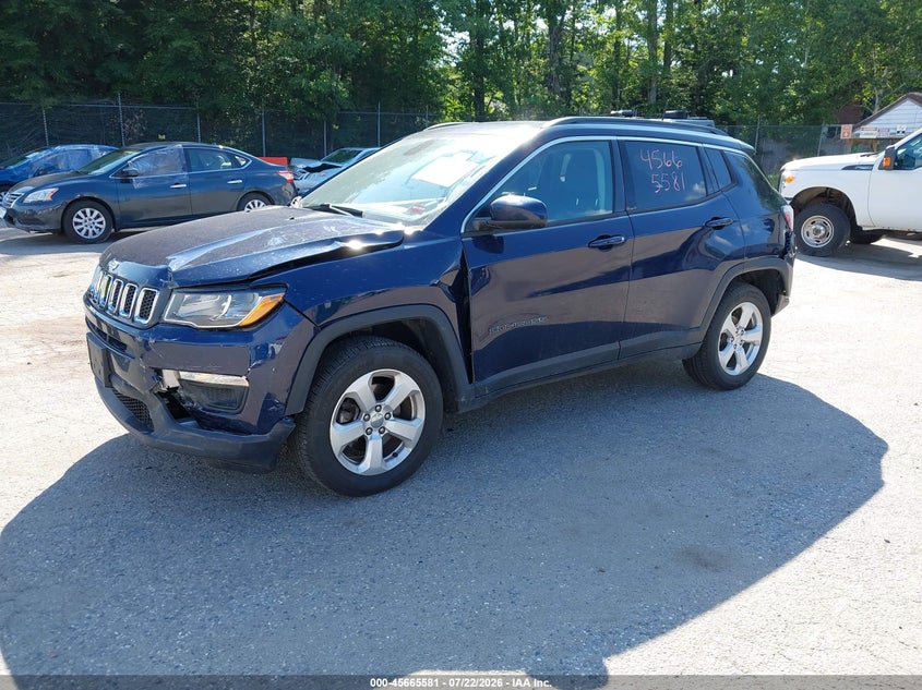 Vin: 3c4njdbbxjt290678, lot: 46164153, jeep compass latitude 4x4 20182