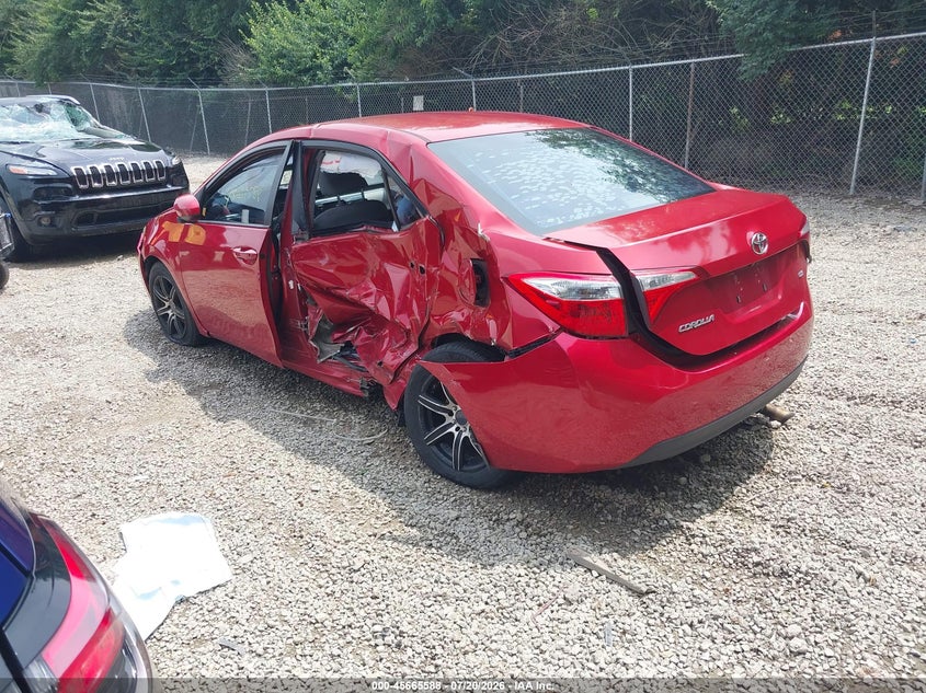 2016 Toyota Corolla Le VIN: 5YFBURHE0GP438972 Lot: 45665588