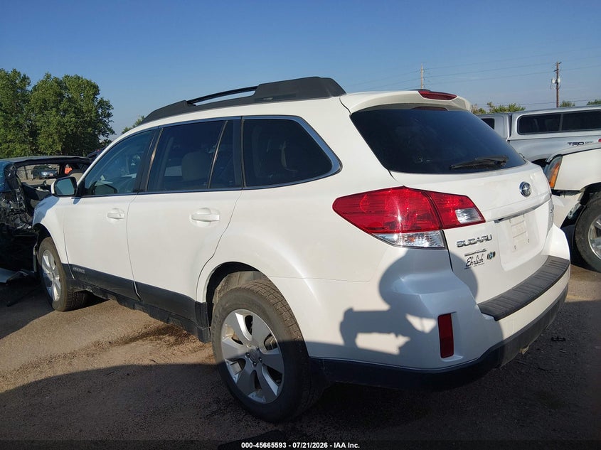 2011 Subaru Outback 2.5I Premium VIN: 4S4BRBGC1B3333797 Lot: 45665593