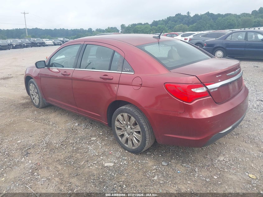 2011 Chrysler 200 Lx VIN: 1C3BC4FB8BN535376 Lot: 45665594