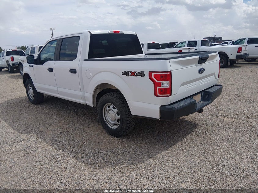 Vin: 1ftew1eb2jkf08495, lot: 46164169, ford f-150 xl 20183