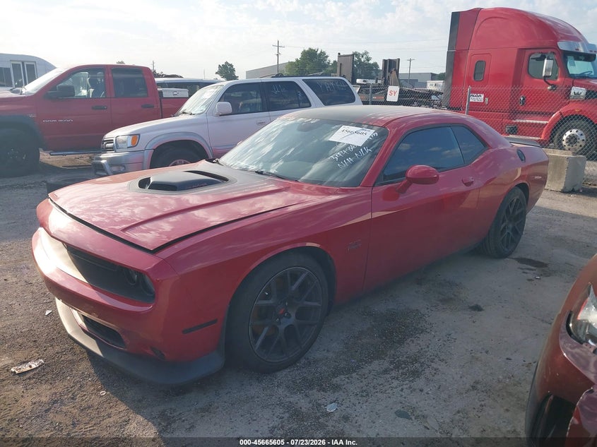 Vin: 2c3cdzbt8hh640031, lot: 46164177, dodge challenger r/t shaker 20172
