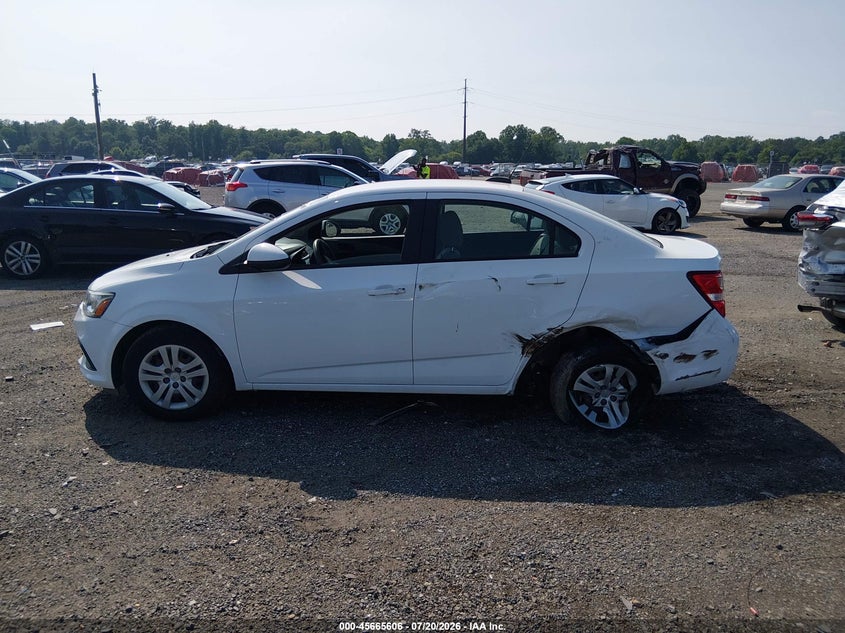 2017 Chevrolet Sonic Ls Auto VIN: 1G1JB5SGXH4177271 Lot: 45665606