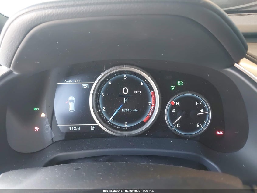 2020 Lexus Rx VIN: 2T2YVMDA3LC236182 Lot: 45665615