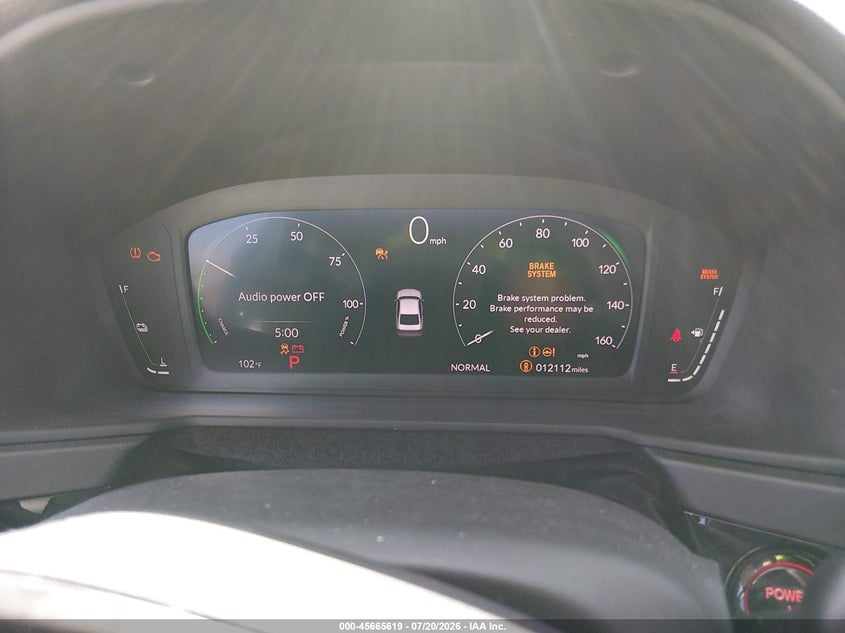 2024 Honda Accord Hybrid Touring VIN: 1HGCY2F84RA071919 Lot: 45665619