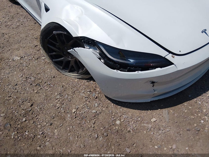 2025 Tesla Model 3 Long Range All-Wheel Drive VIN: 5YJ3E1EB8SF911955 Lot: 45665656
