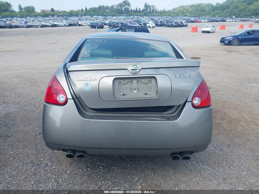 2005 Nissan Maxima 3.5 Se VIN: 1N4BA41E75C850582 Lot: 45665665