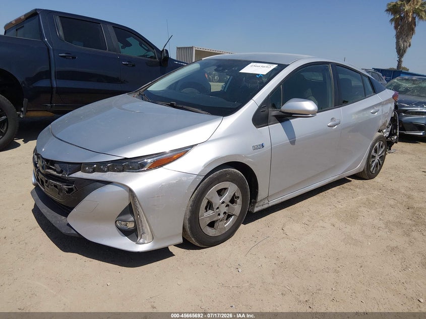 2021 Toyota Prius, Лівий зад, IAAI, VIN JTDKAMFP0M3187486 — фото 2