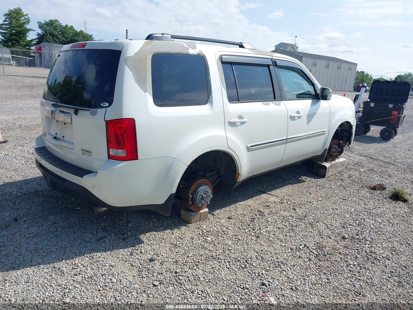 Vin: 5fnyf4h90cb018175, lot: 46164265, honda pilot touring 20124