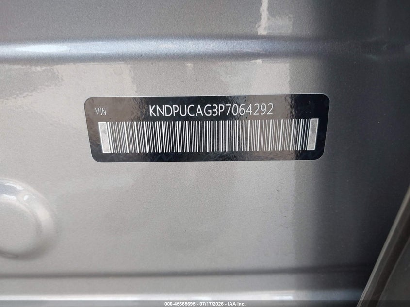KIA SPORTAGE HYBRID 2023 VIN KNDPUCAG3P7064292