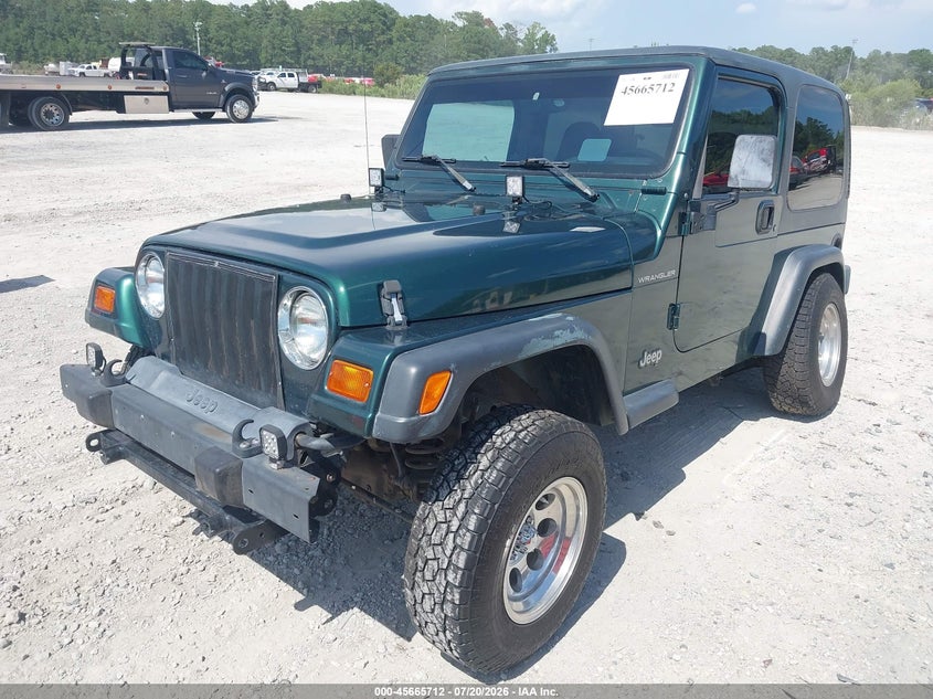 1999 Jeep Wrangler Se VIN: 1J4FY29P1XP440058 Lot: 45665712