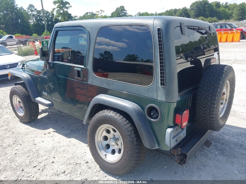 1999 Jeep Wrangler Se VIN: 1J4FY29P1XP440058 Lot: 45665712