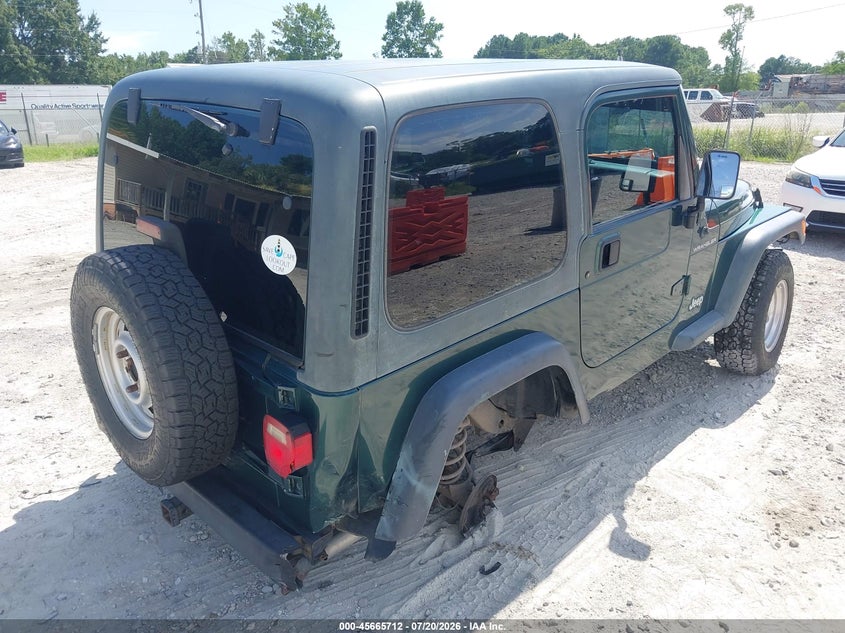 1999 Jeep Wrangler Se VIN: 1J4FY29P1XP440058 Lot: 45665712