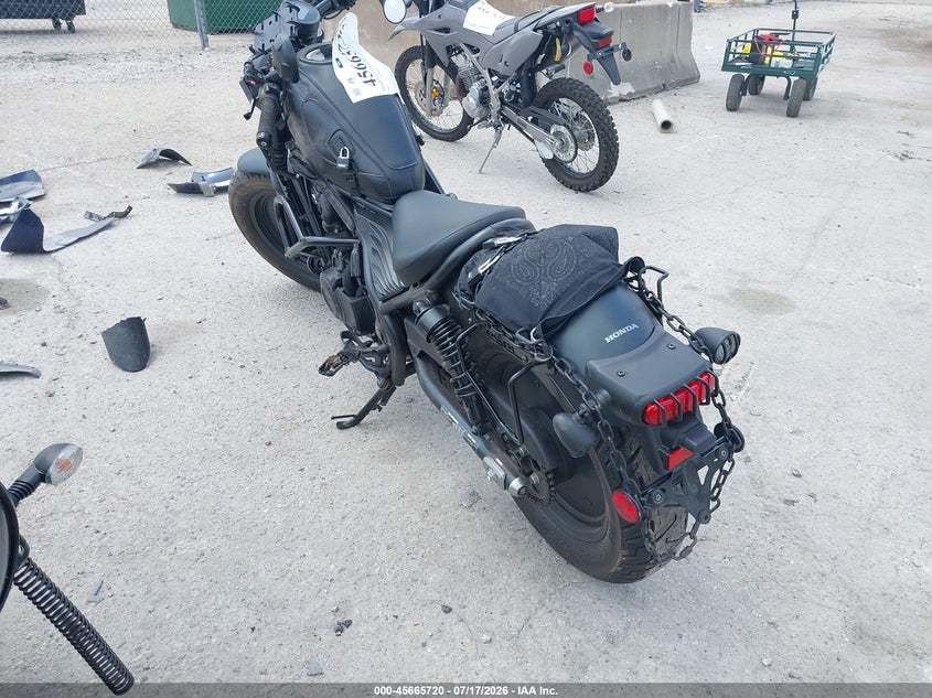 2025 HONDA CMX500 auction photo 3