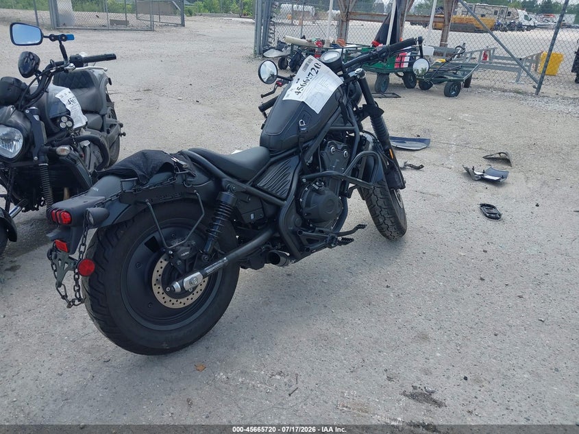 2025 HONDA CMX500 auction photo 4