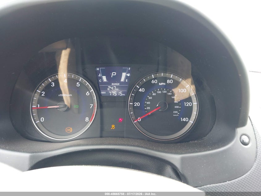 2014 Hyundai Accent Se VIN: KMHCU5AE1EU142443 Lot: 45665758