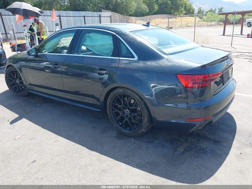 Vin: wauenaf44hn066280, lot: 46164333, audi a4 3.0t premium plus 20173