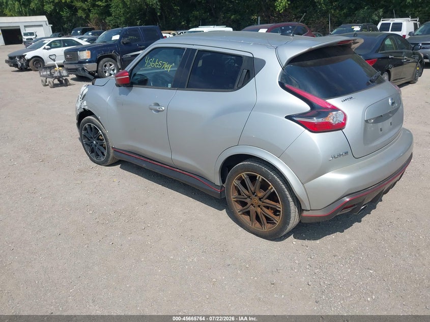 Vin: jn8af5mv2ft560782, lot: 46164336, nissan juke nismo 20153