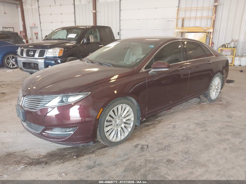 2013 LINCOLN MKZ auction photo 2