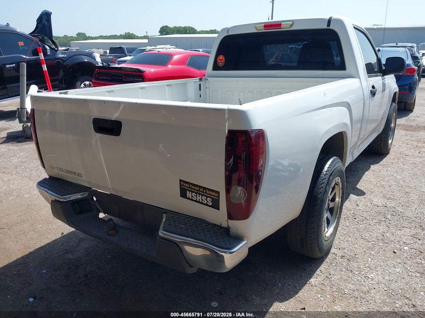 2006 Chevrolet Colorado Work Truck VIN: 1GCCS148X68296233 Lot: 45665791