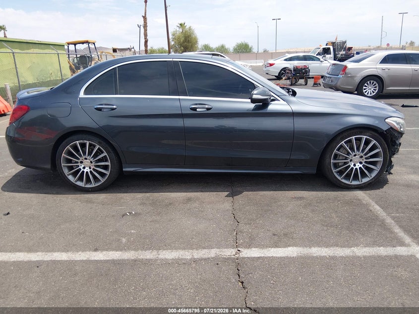 2015 Mercedes-Benz C 300 Sport VIN: 55SWF4JB6FU090182 Lot: 45665795