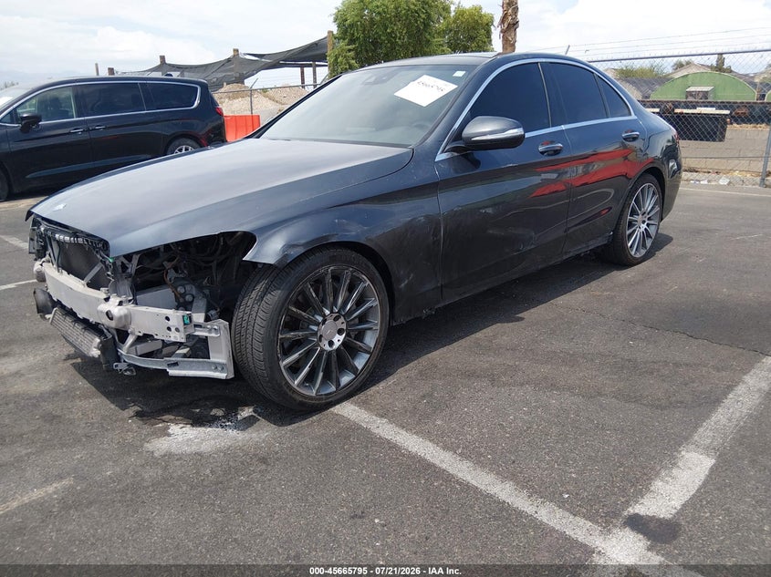 2015 Mercedes-Benz C 300 Sport VIN: 55SWF4JB6FU090182 Lot: 45665795