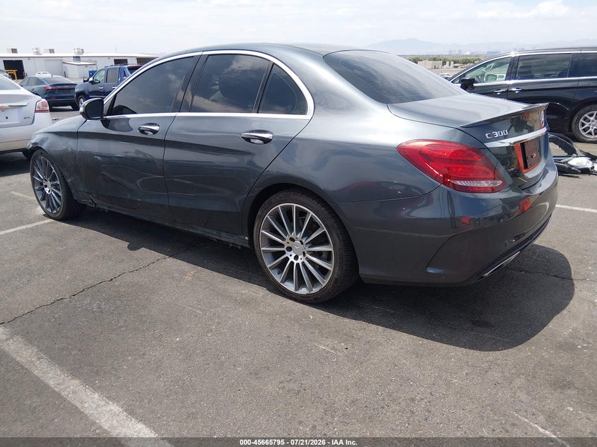 2015 Mercedes-Benz C 300 Sport VIN: 55SWF4JB6FU090182 Lot: 45665795