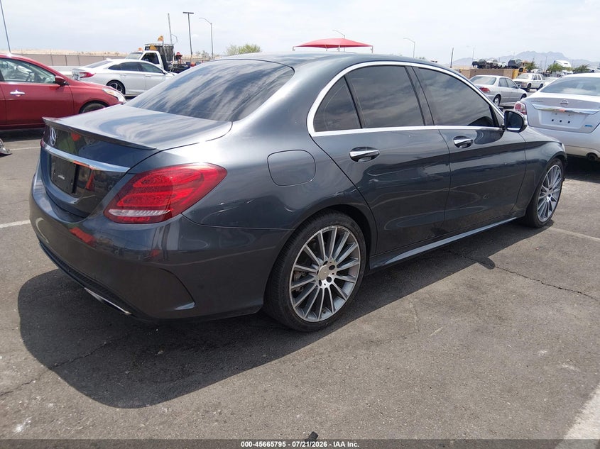 2015 Mercedes-Benz C 300 Sport VIN: 55SWF4JB6FU090182 Lot: 45665795