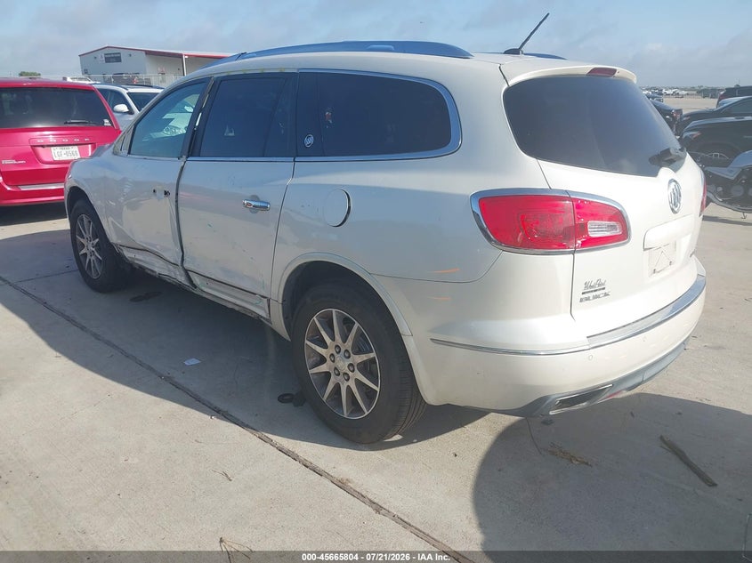 Vin: 5gakvbkd2fj317255, lot: 46164376, buick enclave leather 20153