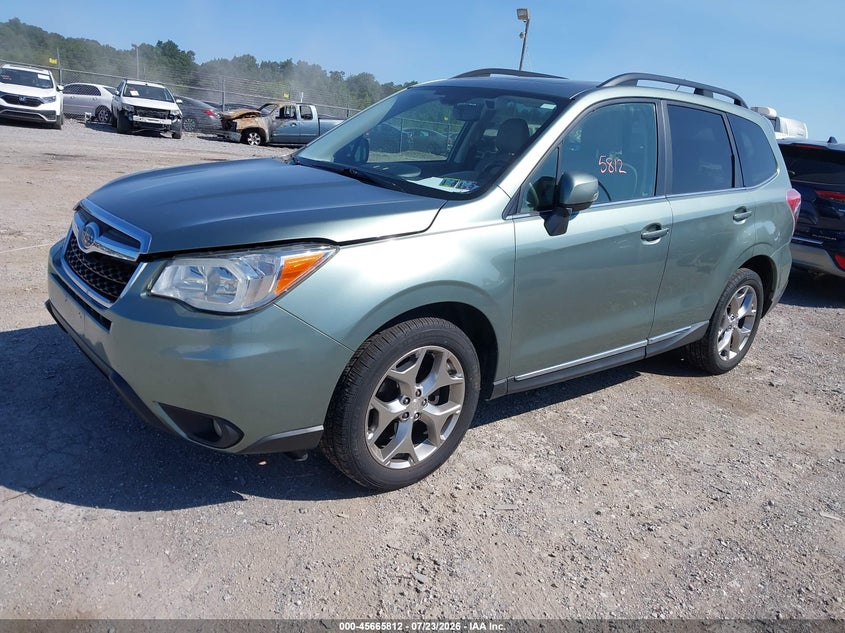 Vin: jf2sjawcxfh599059, lot: 46164384, subaru forester 2.5i touring 20152