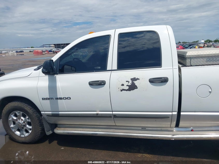 2004 Dodge Ram 3500 Slt/Laramie VIN: 3D7LA38C74G217319 Lot: 45665822
