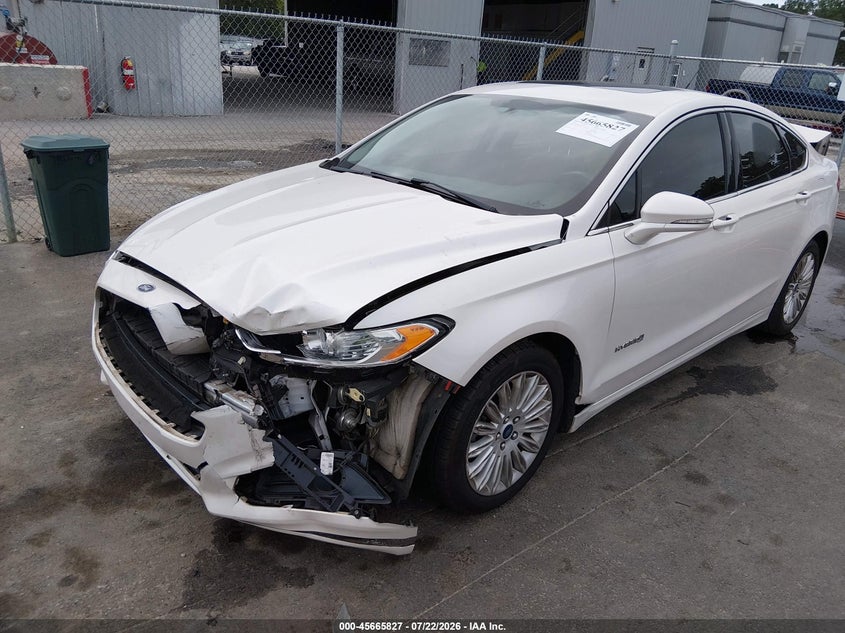 Vin: 3fa6p0lu4fr116675, lot: 46164399, ford fusion hybrid se 20152